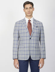 Giacca fantasia galles petto a lancia