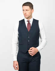 Gilet monopetto tinta unita