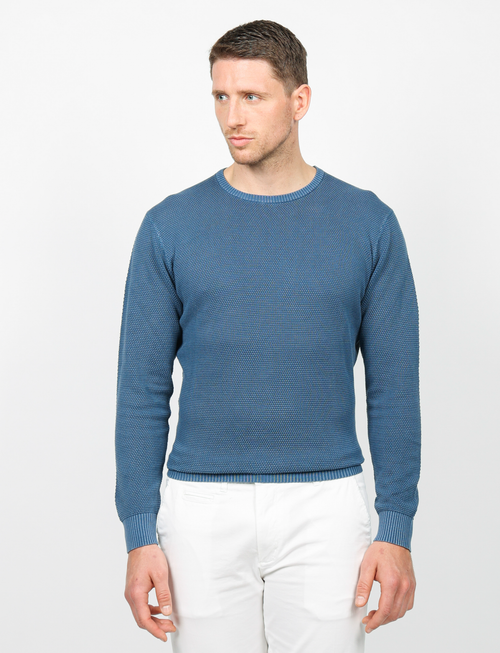 Maglia in grana di riso 100% cotone