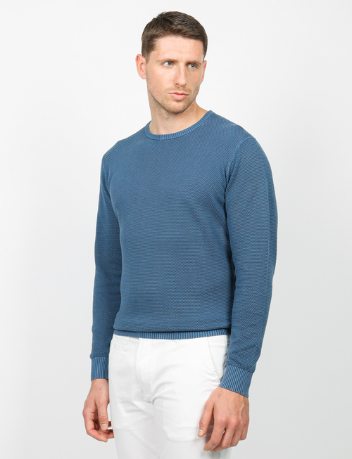 Maglia in grana di riso 100% cotone