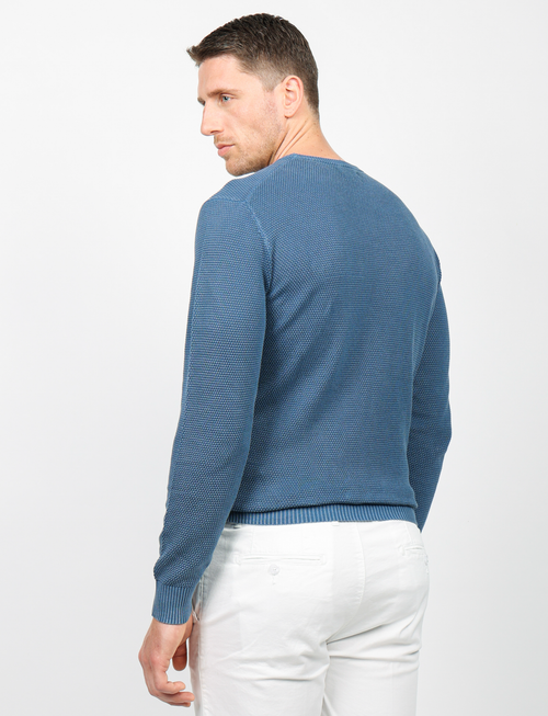 Maglia in grana di riso 100% cotone