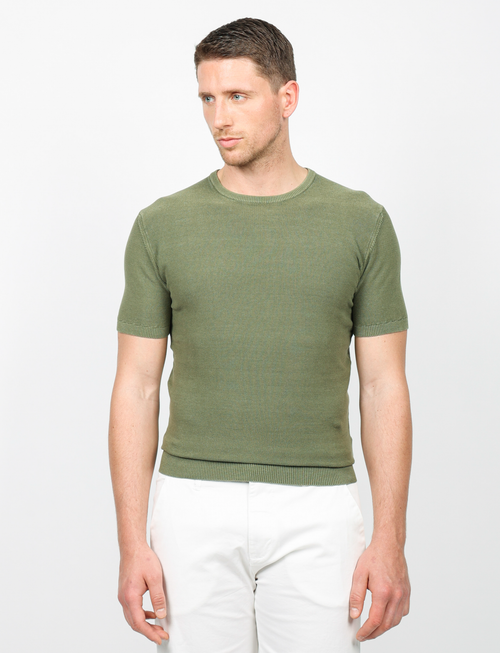 T shirt in grana di riso