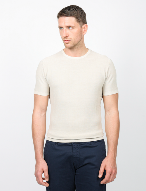 T shirt in grana di riso