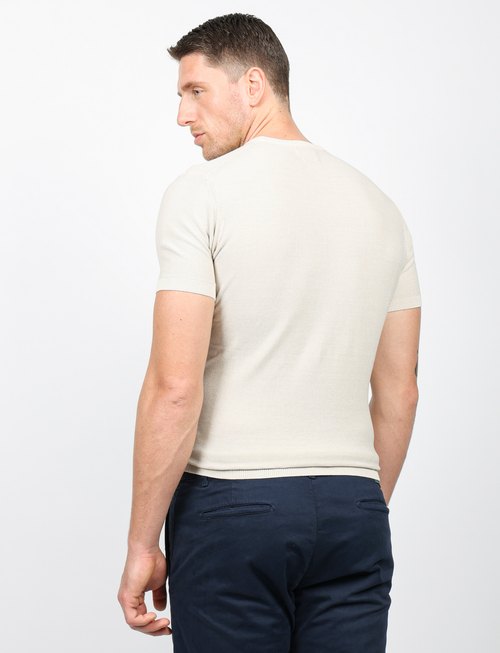 T shirt in grana di riso
