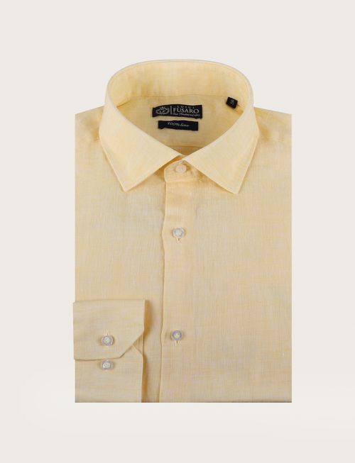 Camicia in puro lino_Luigi Fusaro