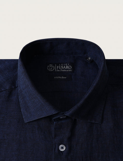 Camicia in puro lino luigi fusaro