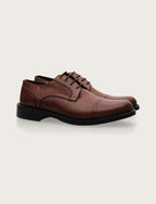 Scarpe derby stringate in pelle