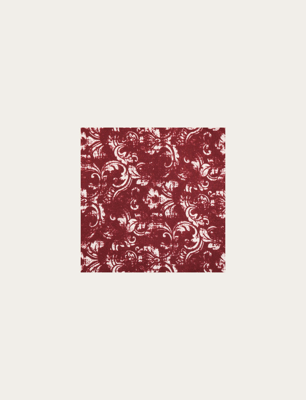 Multi-patterned four-sided silk clutch bag 