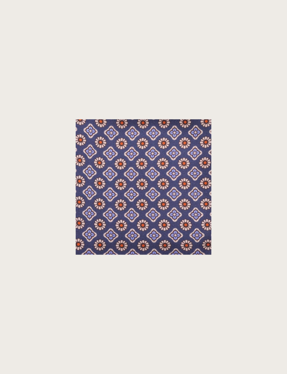 Modern geometric pattern silk clutch bag 