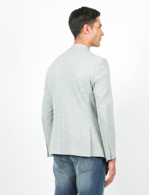 Giacca doppiopetto in maglia