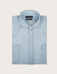 Camicia in denim con tasche
