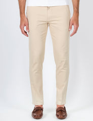 Cotton dobby trousers 