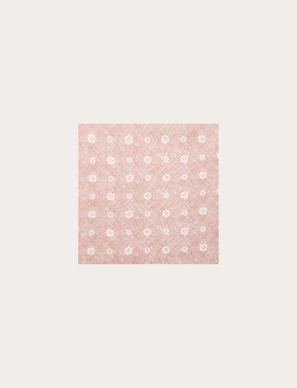 Silk clutch bag with geometric floral pattern 