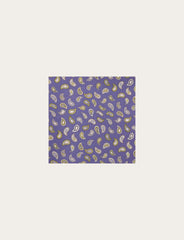 Pochette in seta fantasia cachemire floreale