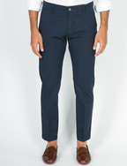 Pantaloni in cotone piqué
