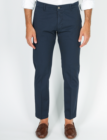 Pantaloni in cotone piqué