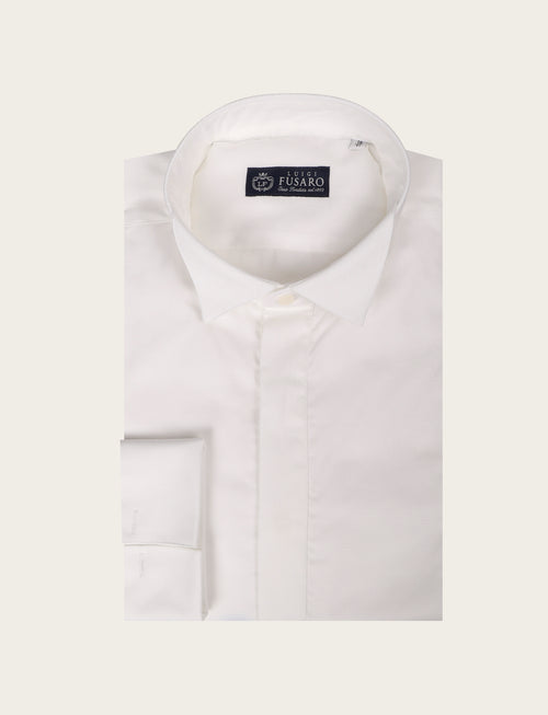 Camicia bianca da cerimonia_Luigi Fusaro