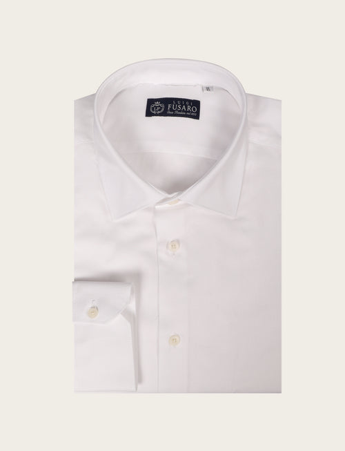 Camicia bianca nido d'ape