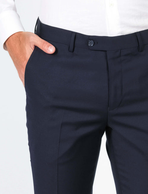 Pantaloni classici in lana