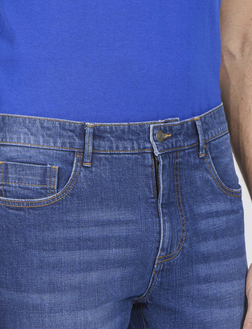 Jeans cinque tasche in denim