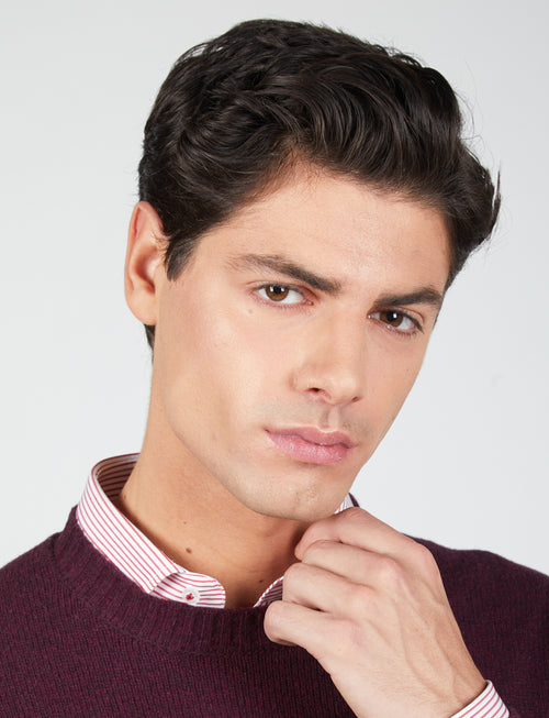 Maglia girocollo in lambswool
