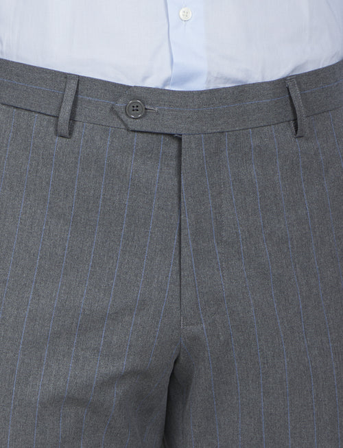 Abito classico gessato Drop 7