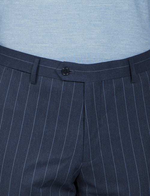 Abito classico gessato Drop 7