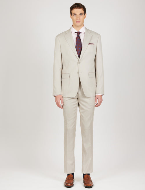 Abito classico in tessuto grisaglia