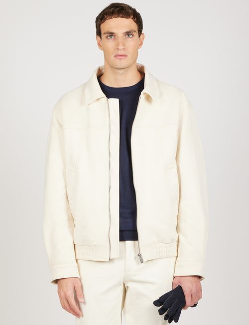 Giubbotto in alcantara