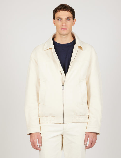 Giubbotto in alcantara