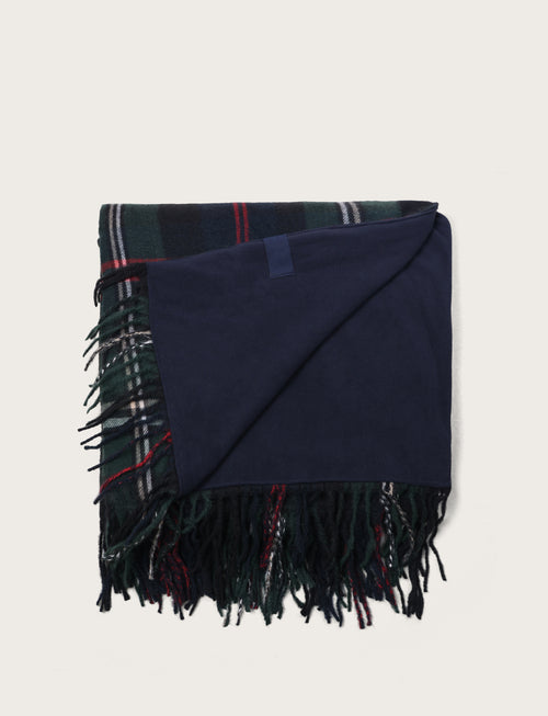 Plaid scozzese con fodera morbida
