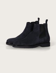 Stivaletto in camoscio modello Chelsea