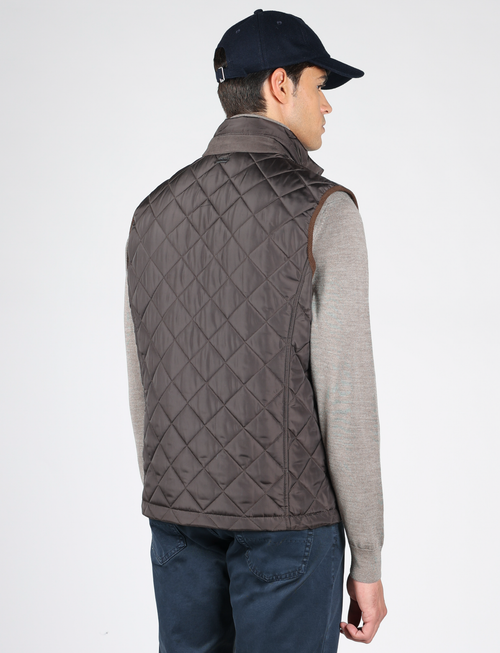 Gilet imbottito trapuntato con tasche