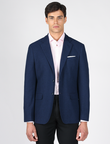 Giacca tinta unita in maglia