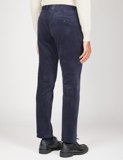 Pantaloni in velluto a coste |Colore:Blu