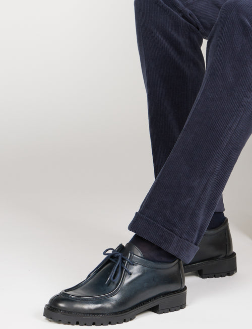Pantaloni in velluto a coste |Colore:Blu
