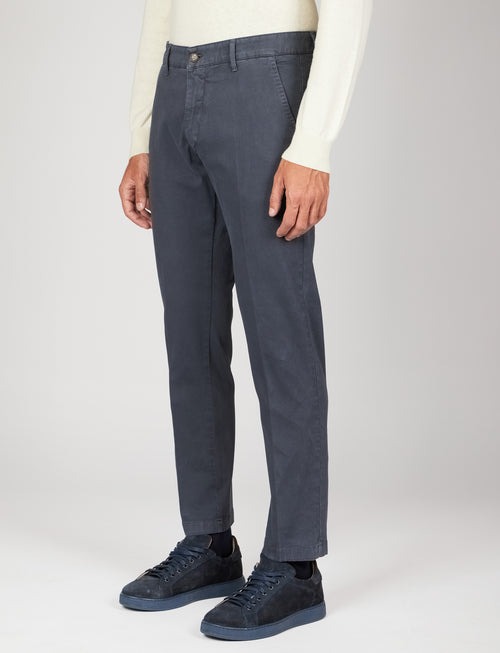 Pantaloni in twill di cotone
