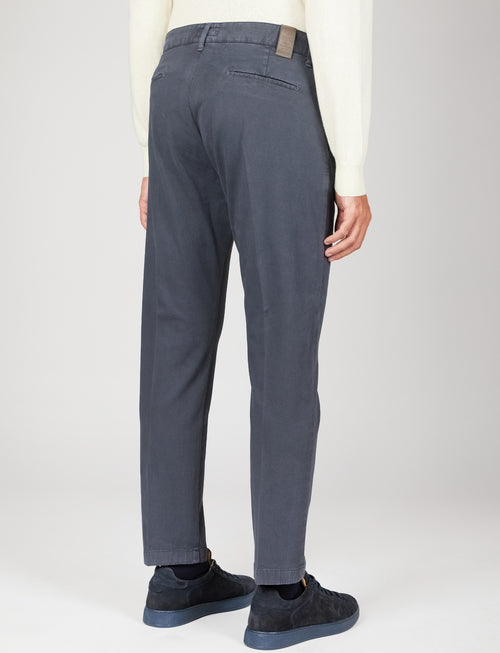 Pantaloni in twill di cotone