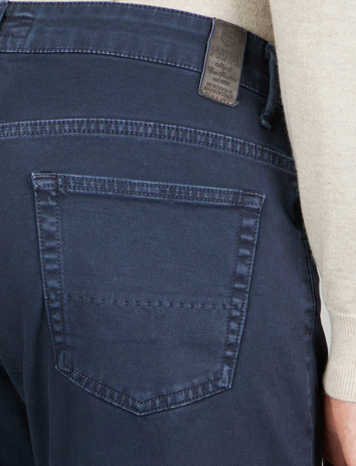 Pantaloni cinque tasche in twill