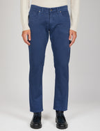 Pantaloni cinque tasche in twill Luigi Fusaro