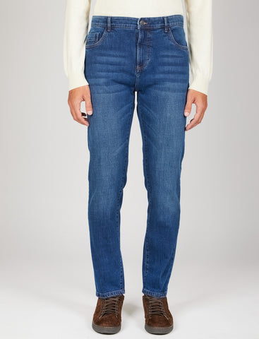 Jeans cinque tasche in denim