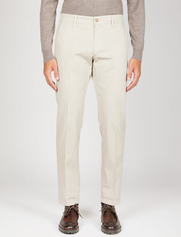 Cotton piqué trousers 