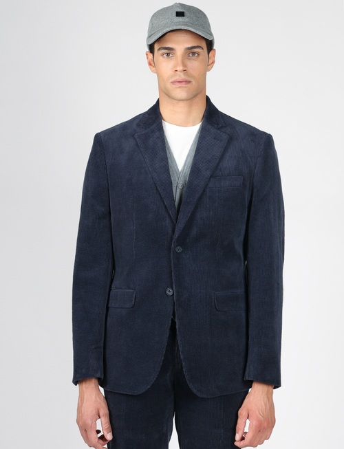 Giacca in velluto a coste |Colore:Blu