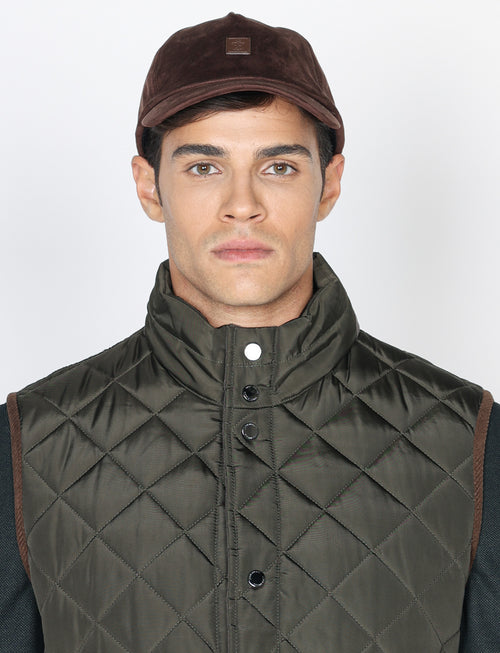 Gilet imbottito trapuntato con tasche