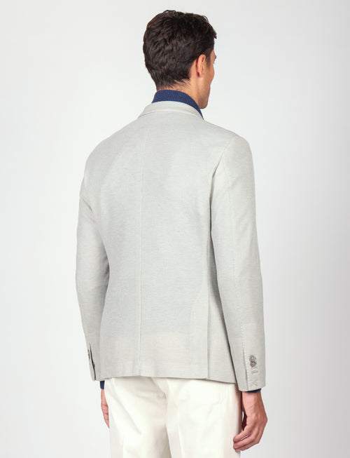 Giacca tinta unita in maglia