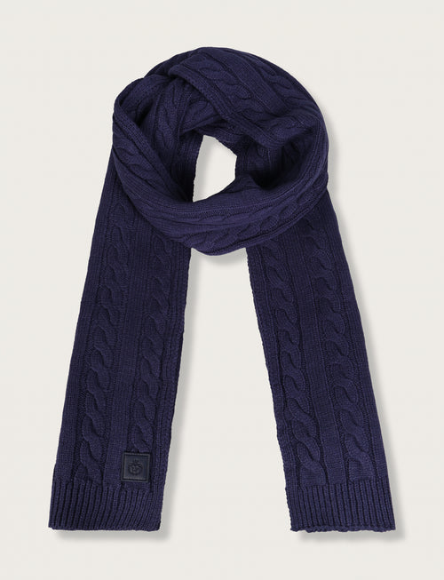 Sciarpa in maglia a coste inglesi_luigi fusaro