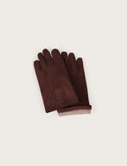 Guanti tinta unita in alcantara