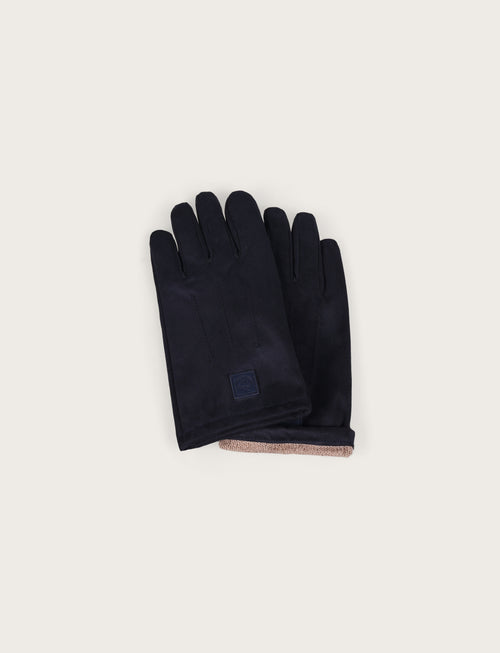 Guanti tinta unita in alcantara