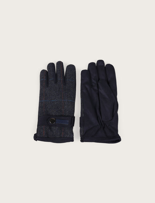 Guanti fantasia check su base resca