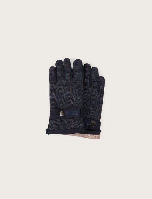 Guanti fantasia check su base resca